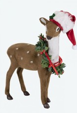 Byer's Choice Reindeer w/wreath