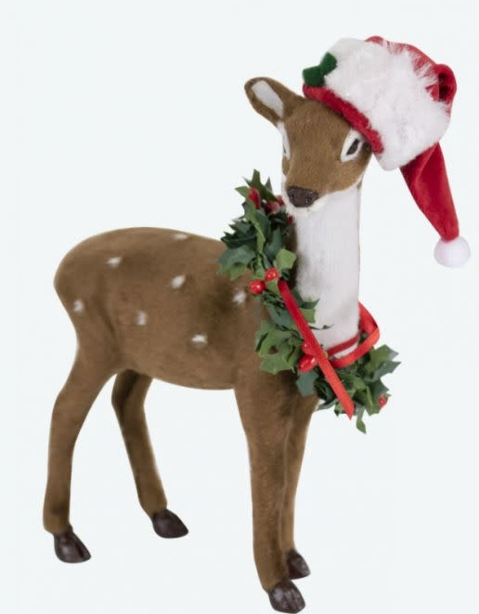 Byer's Choice Reindeer w/wreath