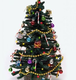 Byer's Choice Decorated Tree /w lights