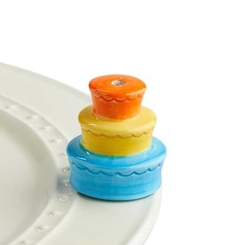 Nora Fleming Mini Best Birthday Ever! Cake/Candle