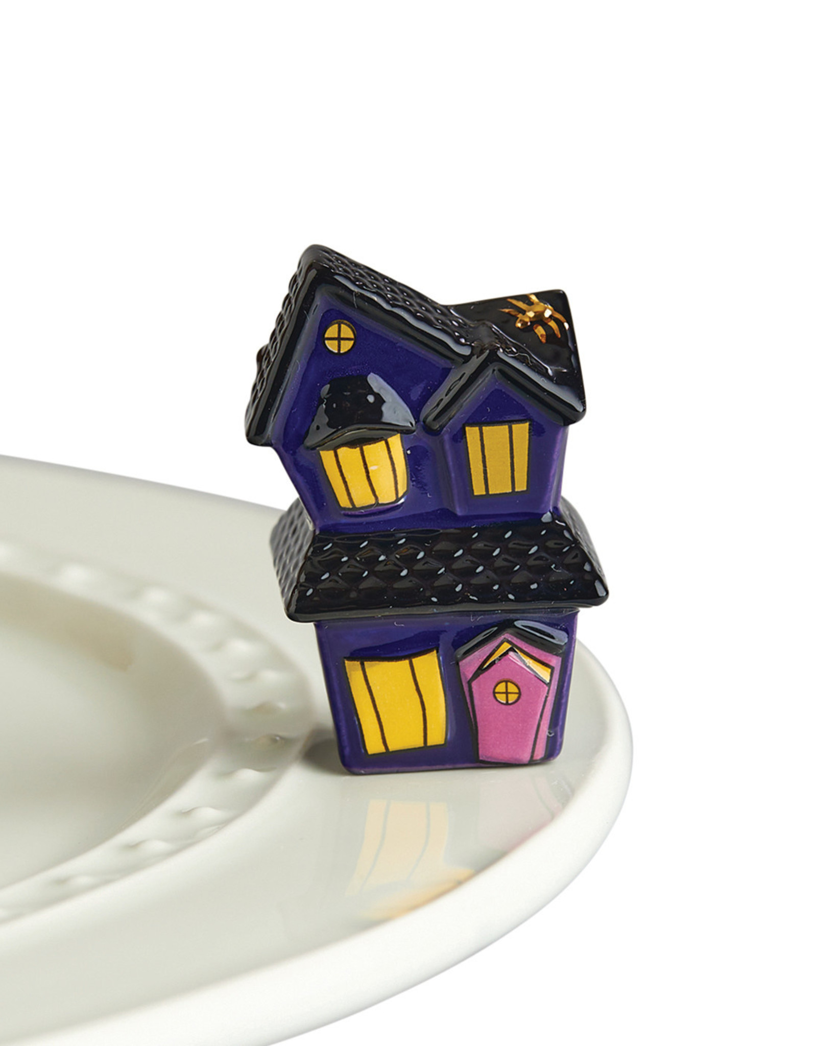 Nora Fleming Mini Spooky Spaces Haunted House xx