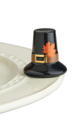 Nora Fleming Mini We Gather Together Pilgrim Hat xx