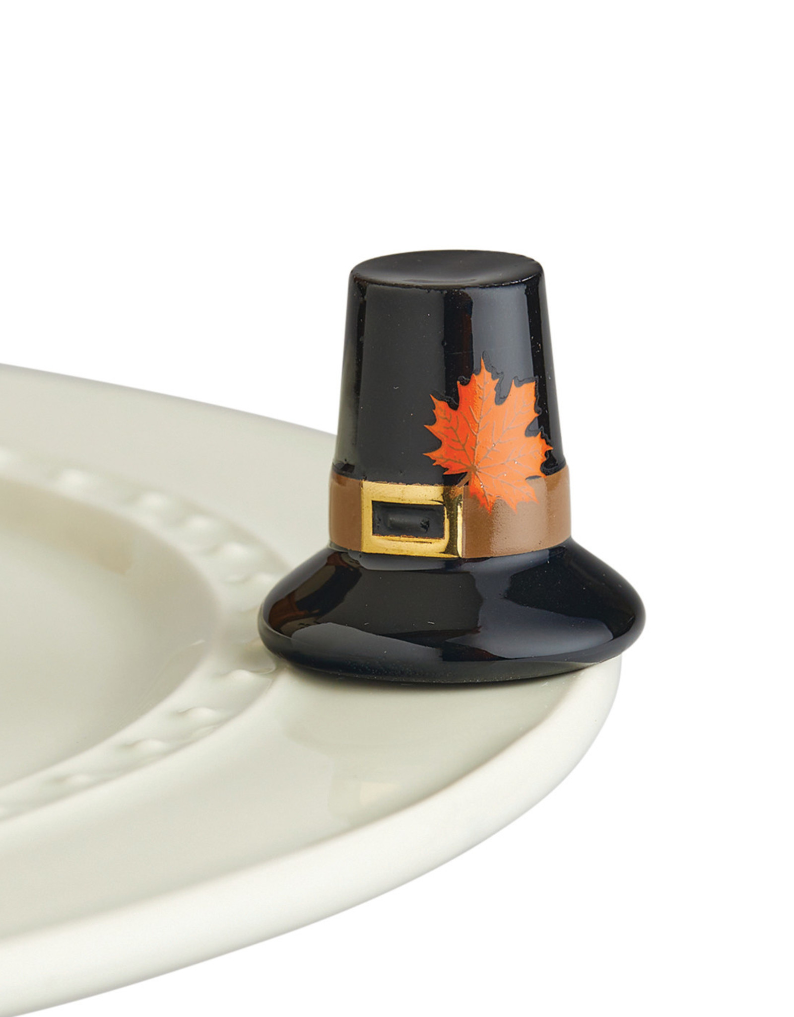 Nora Fleming Mini We Gather Together Pilgrim Hat