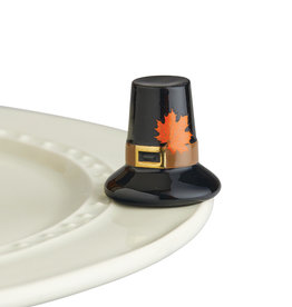 Nora Fleming Mini We Gather Together Pilgrim Hat xx