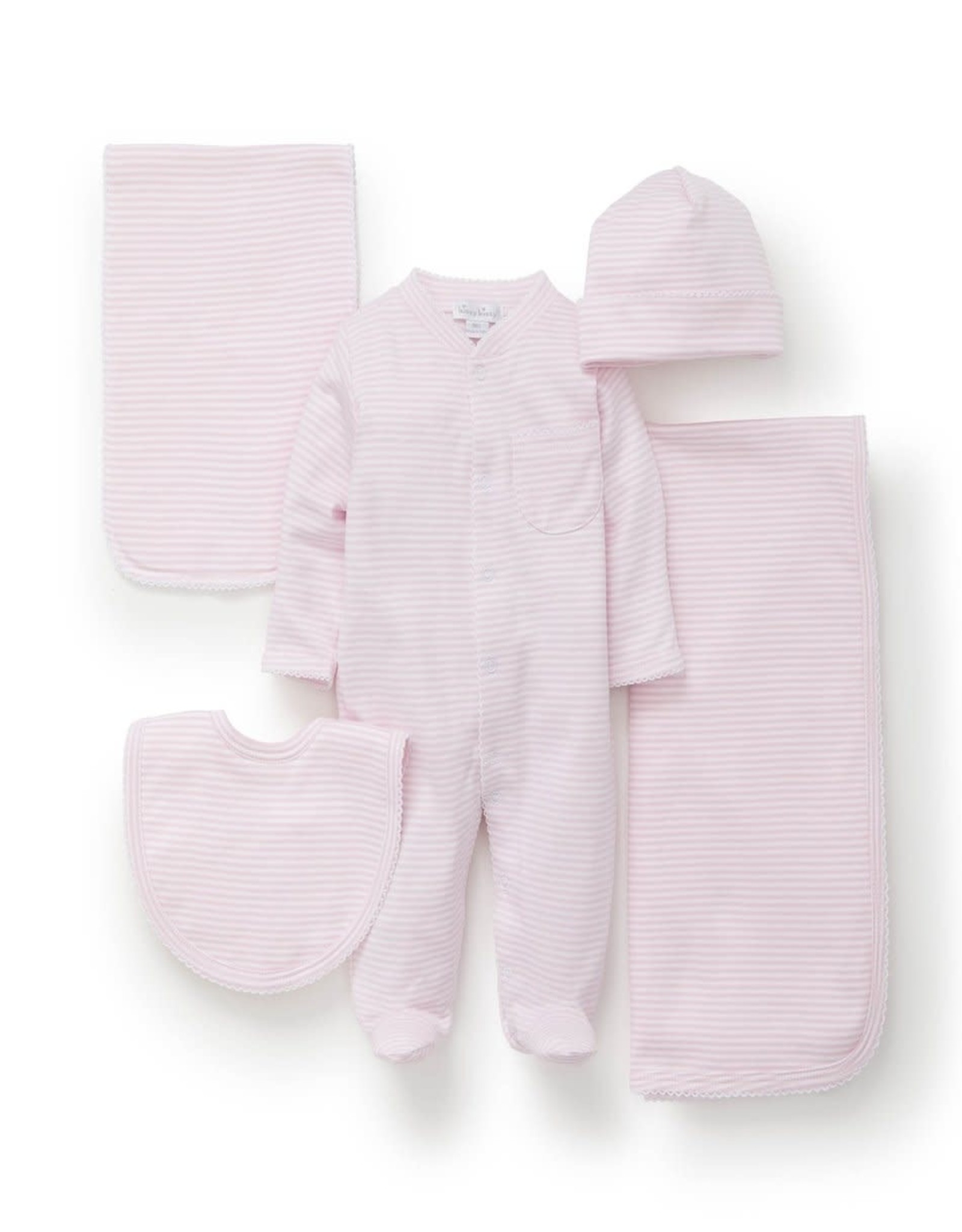 Kissy Kissy Pink Stripes 5-piece Set 0-3mo