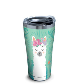 Tervis Tumbler 20oz/lid Llama Floral Stainless