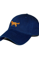 Smather's & Branson Hat Golden Retriever on Navy Performance