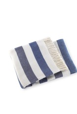 A Soft Idea Throw Sweet Stripes Slate xx