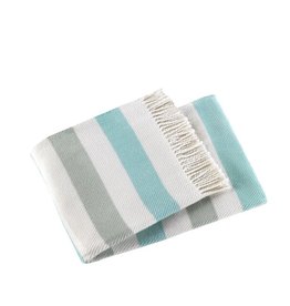 A Soft Idea Throw Sweet Stripes Blues xx
