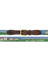 Smather's & Branson Belt St Andrews size 40 Real Crocodile Tabs