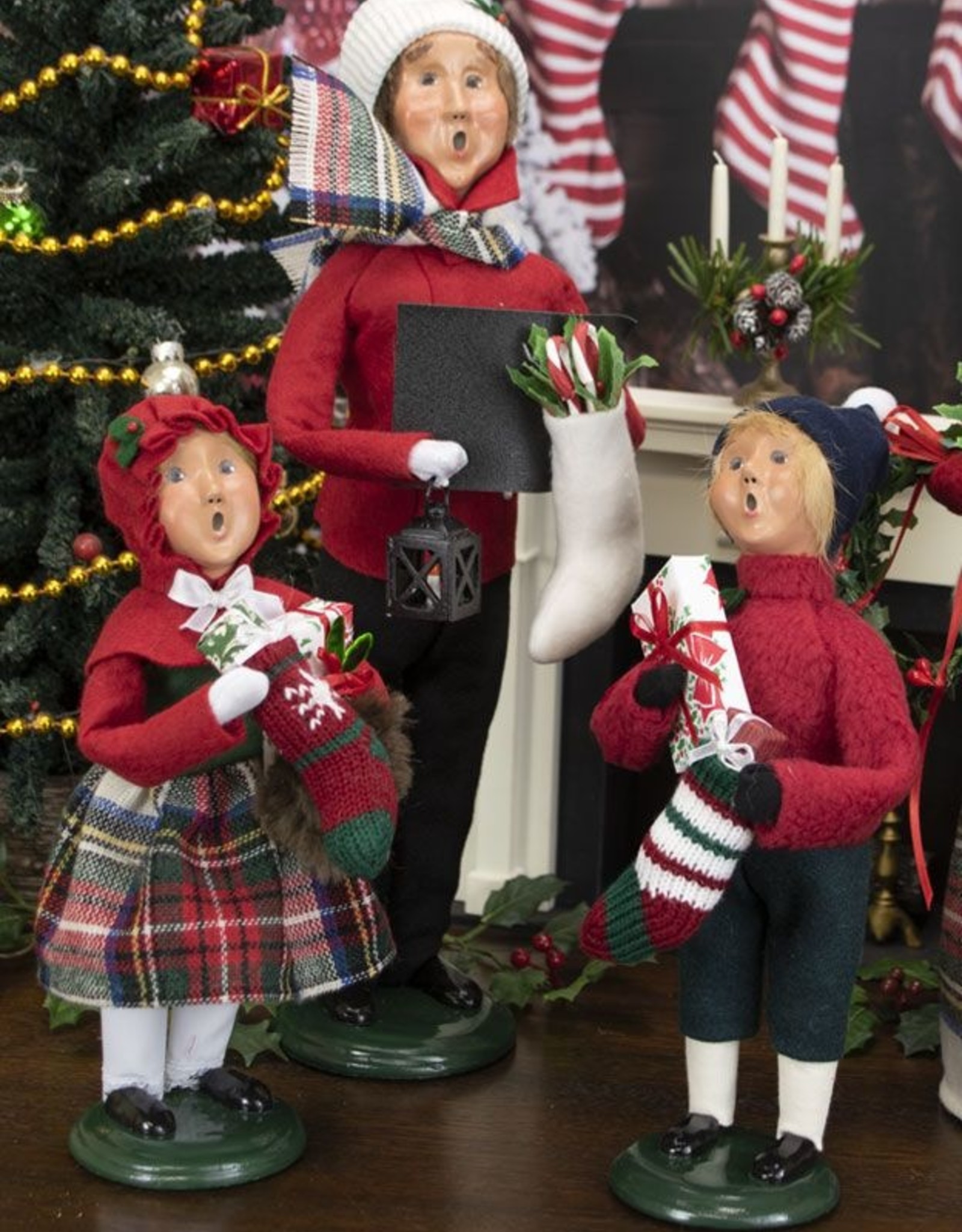 Byer's Choice Man w/stocking