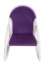 Hoohobbers Hoohobber Rocking Chair Purple Canvas