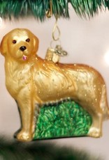 Old World Christmas Golden Retriever Ornament xx