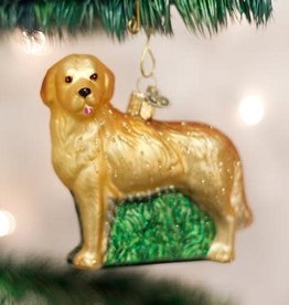 Old World Christmas Golden Retriever Ornament xx