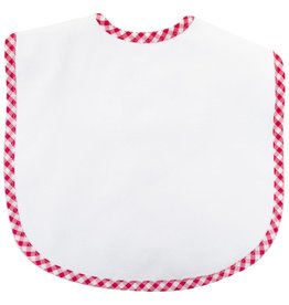 Three Marthas Bib Toddler Red Check xx