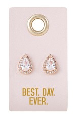 Santa Barbara Design Studio Earrings Sparkly Best Day Ever