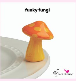 Nora Fleming Mini Funky Fungi Mushroom xx