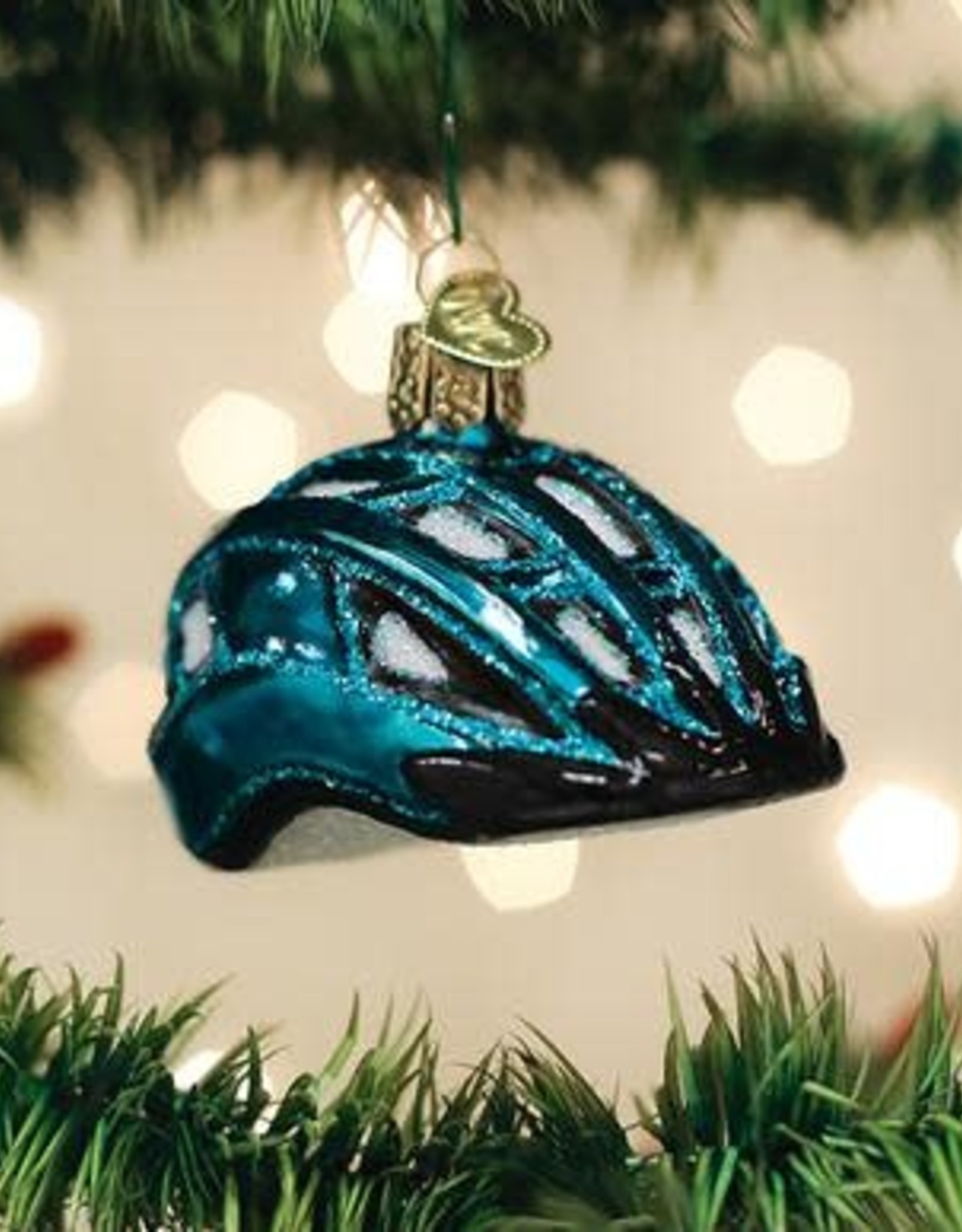 Old World Christmas Bike Helmet Ornament