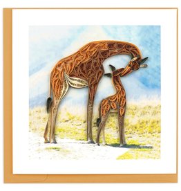 Quilling Card LLC Card Giraffes