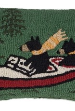 Chandler Four Corners Pillow Boating Bears 14x20