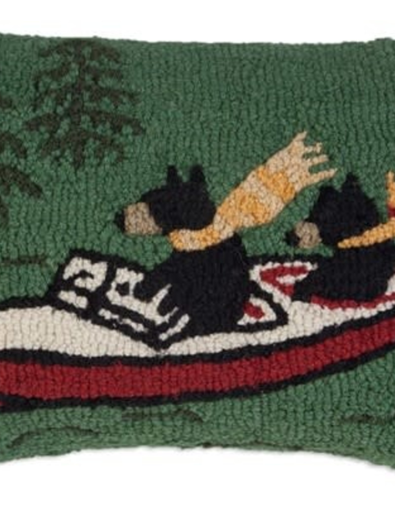 Chandler Four Corners Pillow Boating Bears 14x20