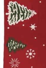 Chandler Four Corners Snowflakes Trees Throw 52x70