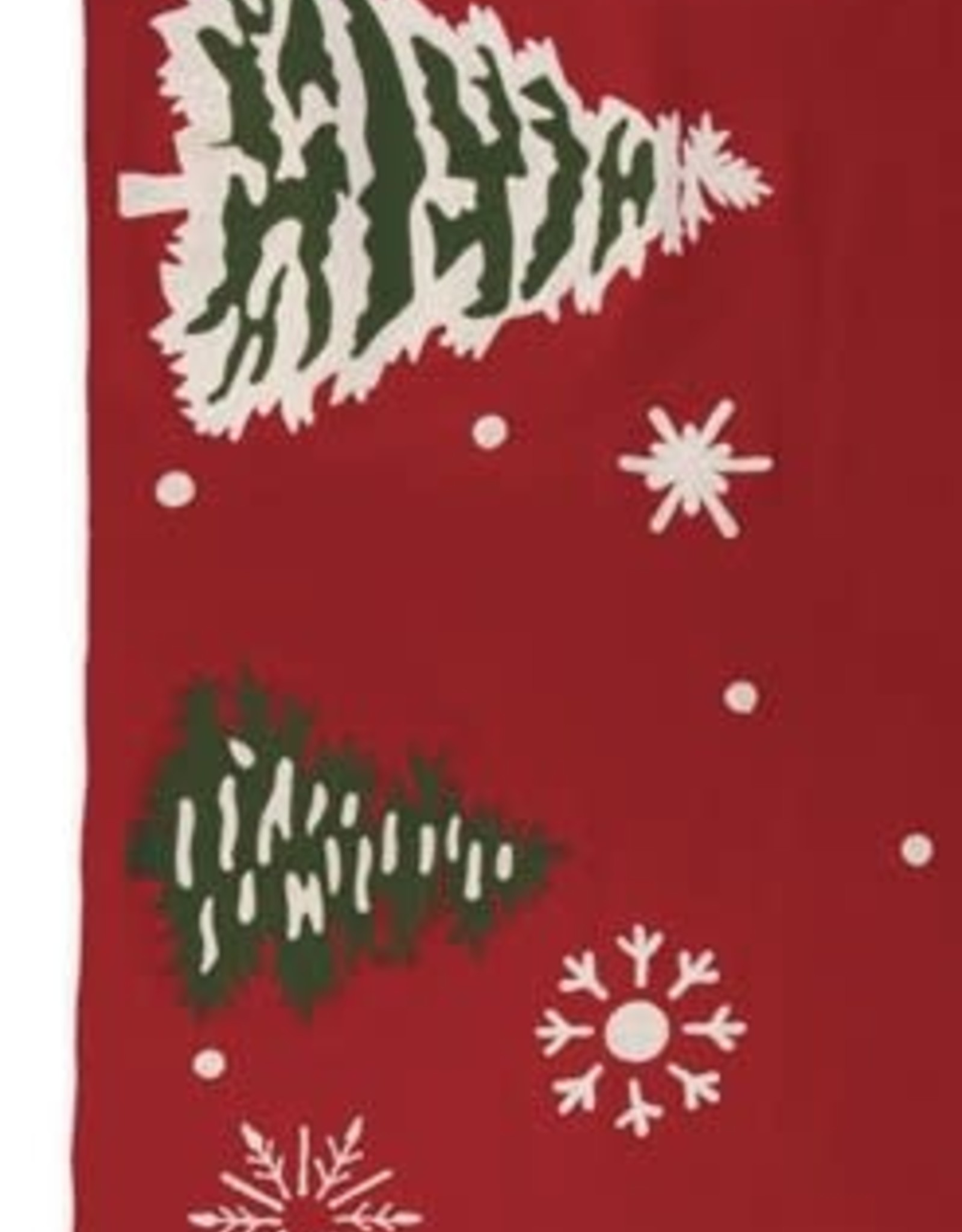 Chandler Four Corners Snowflakes Trees Throw 52x70