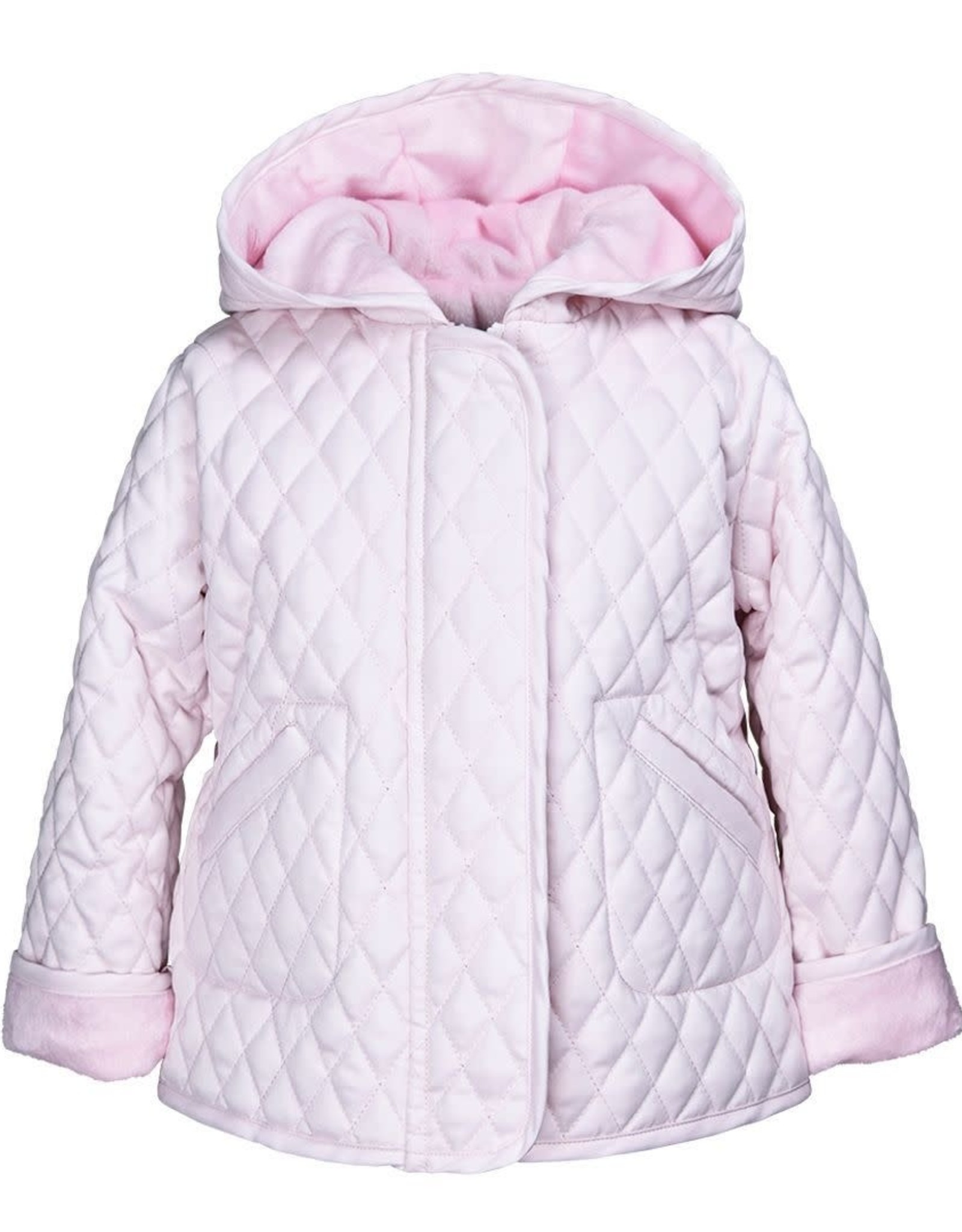 Widgeon Light Pink Hooded Barn Jacket
