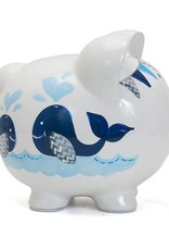 Child to Cherish Blue Whale Pig Bank