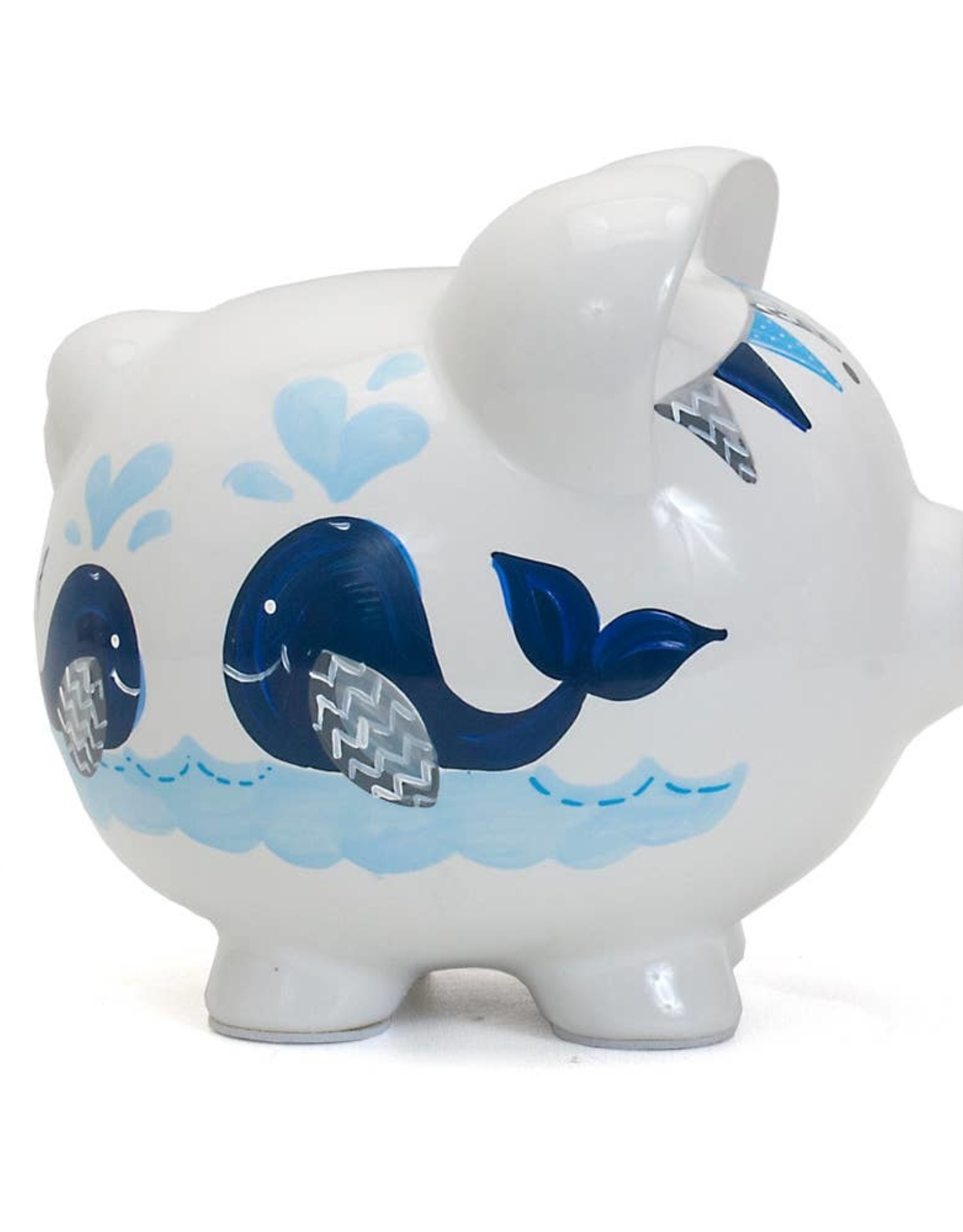 Child to Cherish Blue Whale Pig Bank