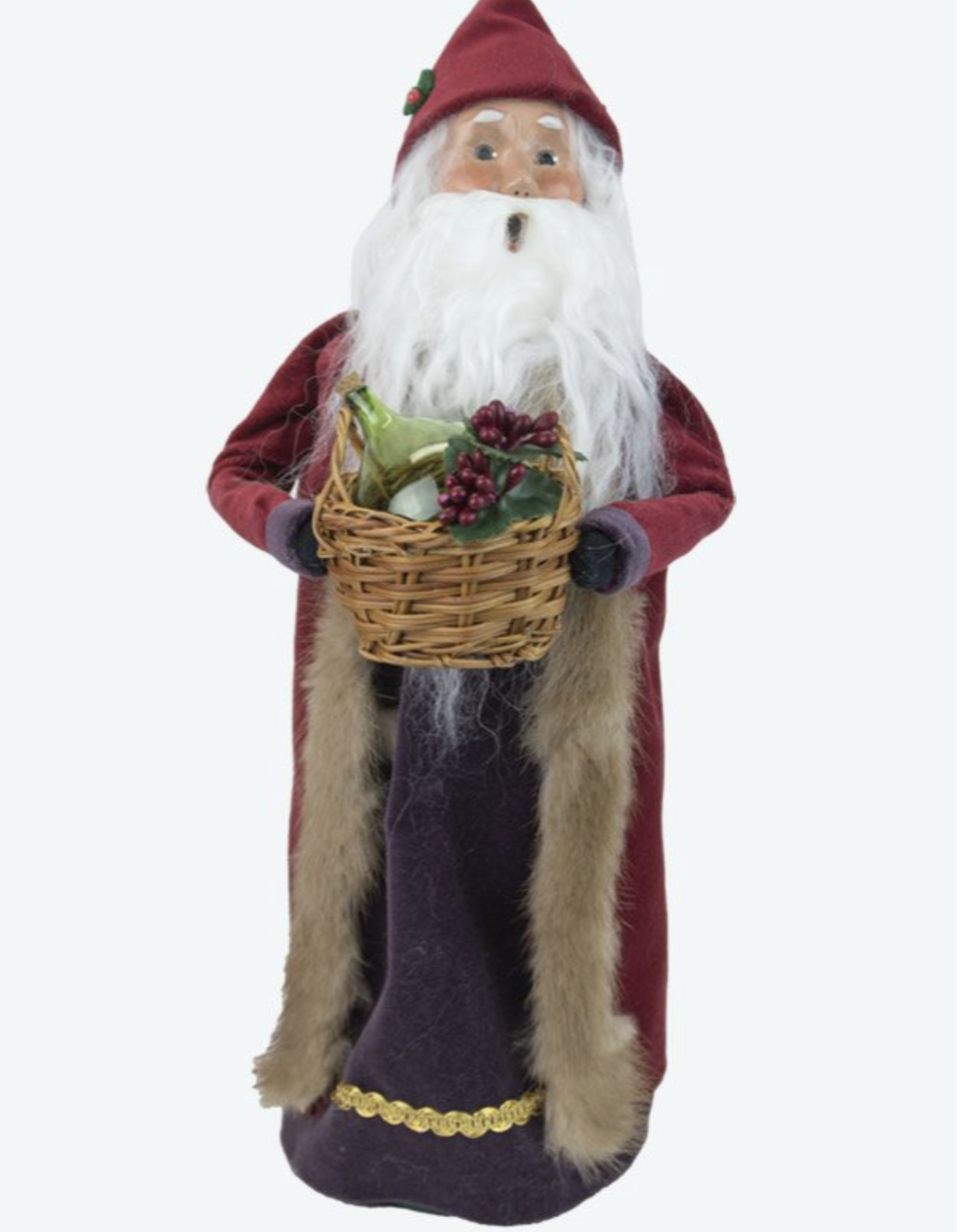 Byer's Choice Wine Santa