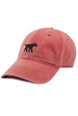 Smather's & Branson Hat Black Lab Nantucket Red
