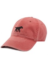 Smather's & Branson Hat Black Lab Nantucket Red