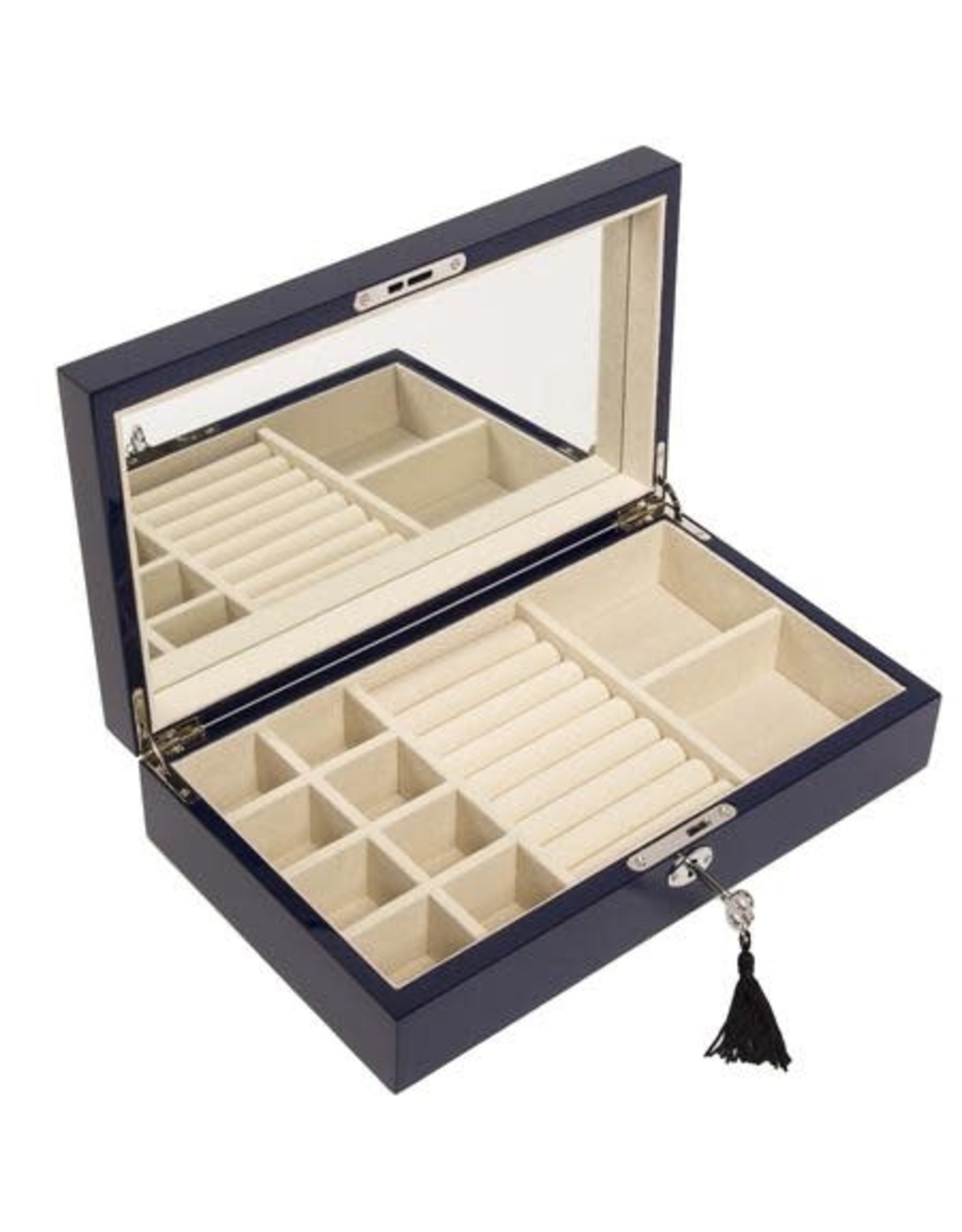 Brouk & Co Navy Jewelry Box