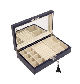 Brouk & Co Navy Jewelry Box