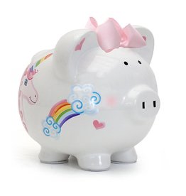 Child to Cherish Rainbow Unicorn Bank