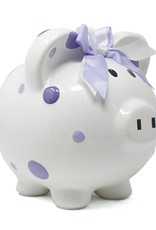 Child to Cherish Bank Purple Multi Dot