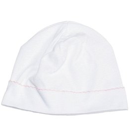 Kissy Kissy Basic Hat White/pink Stitching