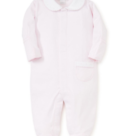 Kissy Kissy Footie Pink w/collar