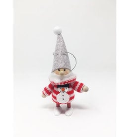 Nordic Dreams Boy Christmas Sweater Ornament