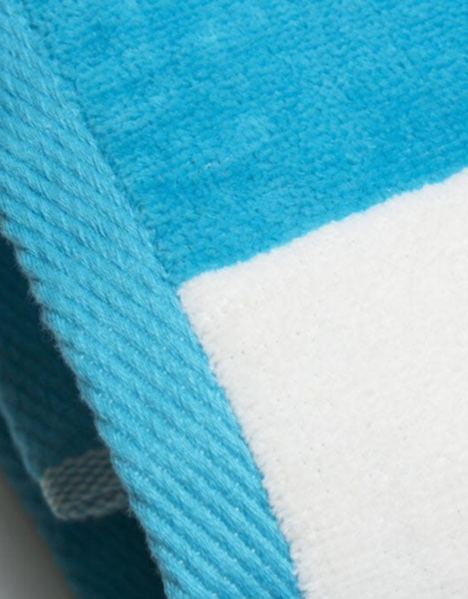 Beach Towel Aqua Stripe