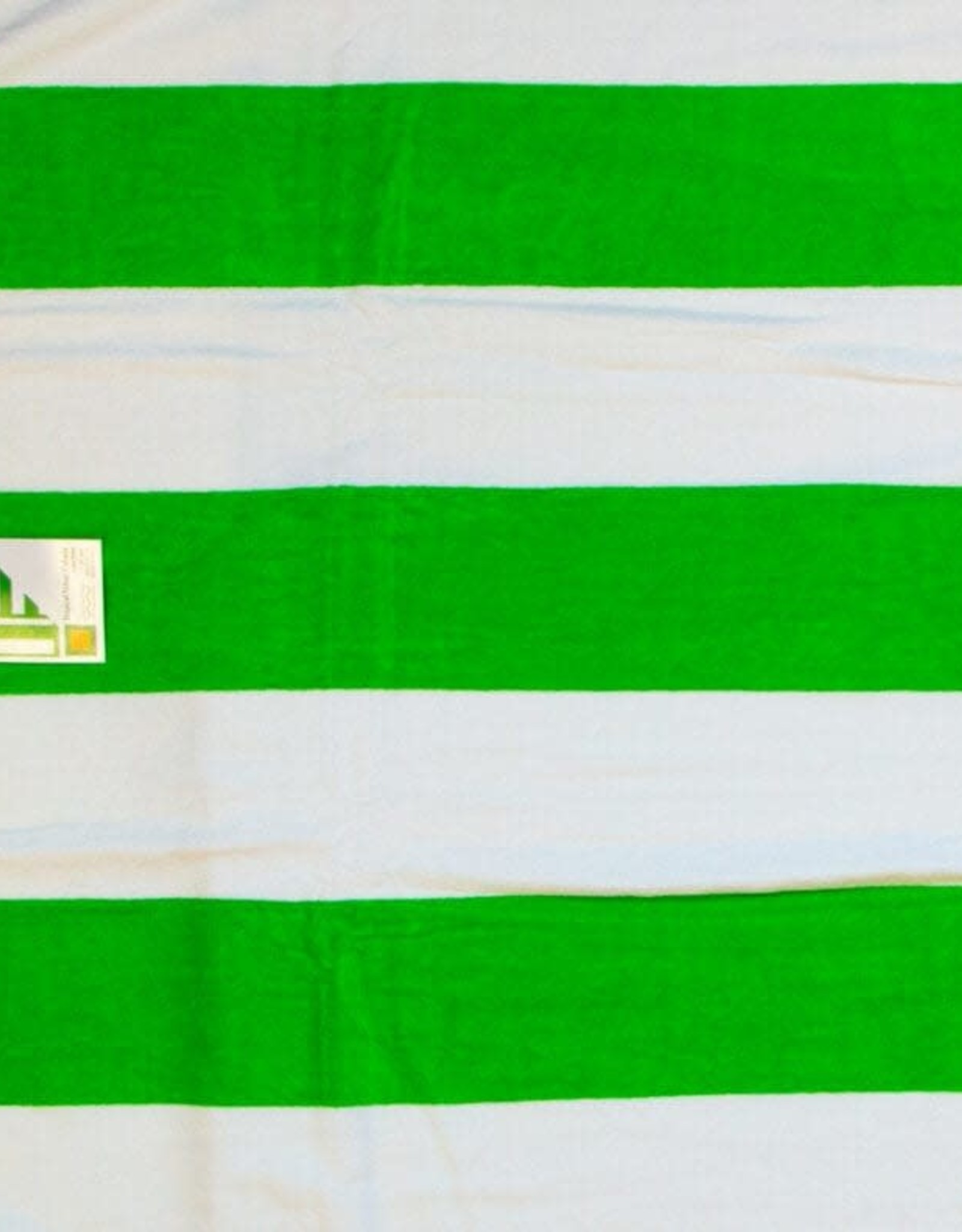 Beach Towel Lime Stripe