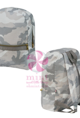 Oh Mint Small Backpack Grey camo