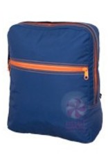 Mint Medium Backpack Navy Orange