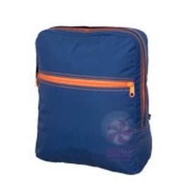 Mint Medium Backpack Navy Orange