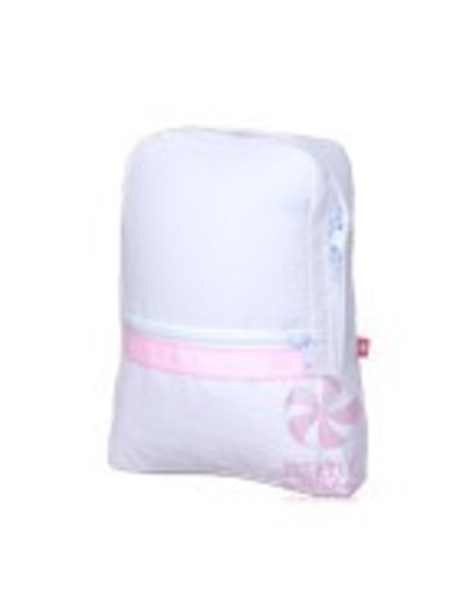 Oh Mint Medium Backpack Pink Seersucker