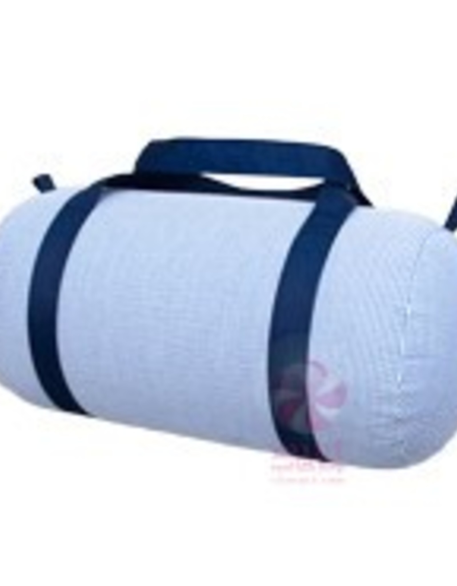 Mint Oh Mint Medium Duffle Navy Seersucker