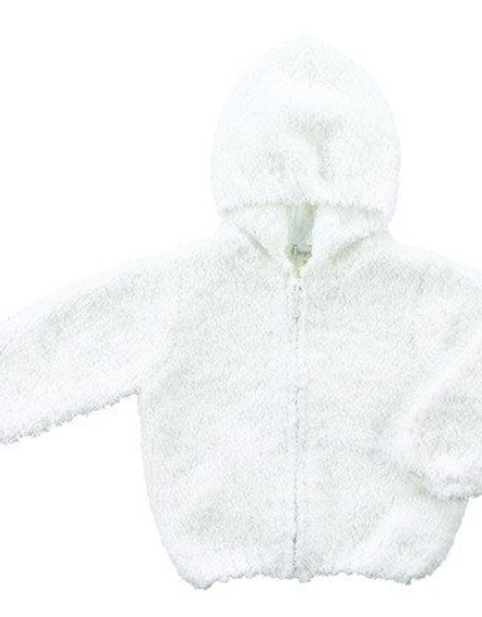 Angel Dear Chenille Hoodie White