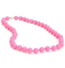 Chewbeads Jane Necklace Punchy Pink