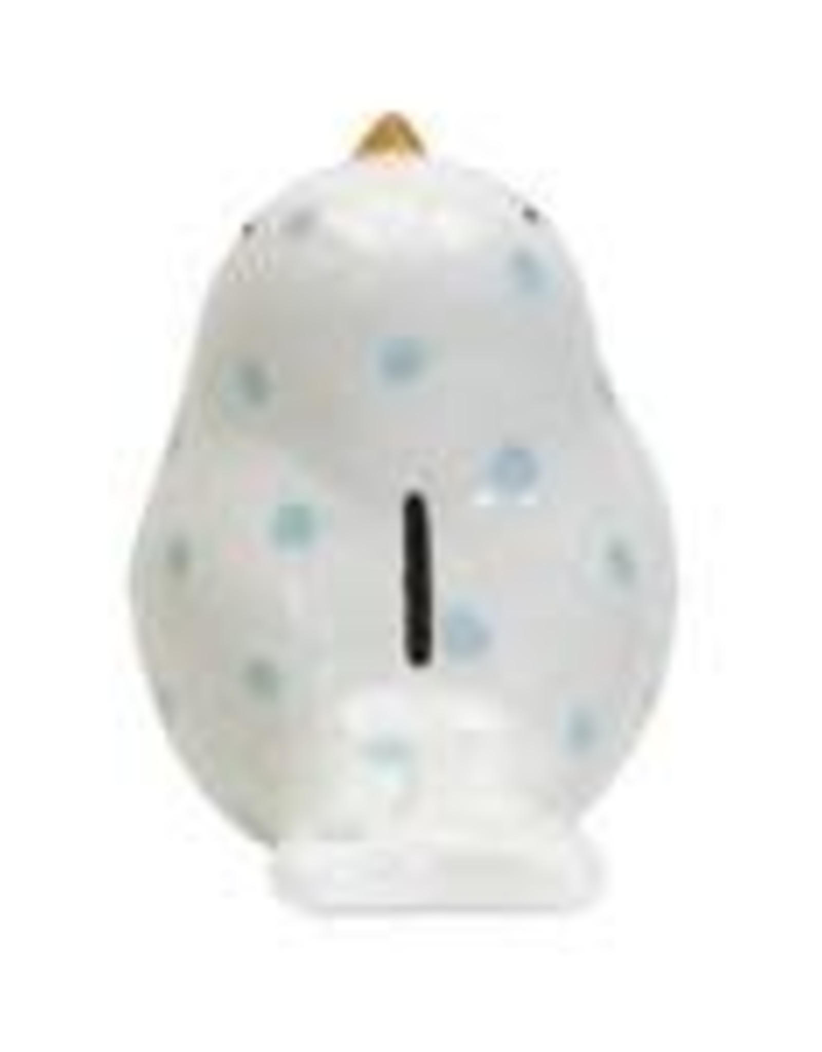 Child to Cherish Blue Dotted Birdie Bank x
